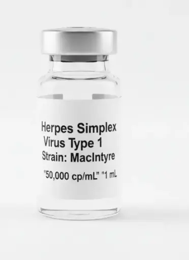 [0002-NATHSV1-0005] Herpes Simplex Virus Type 1 Strain: MacIntyre ''50,000 cp/mL'' ''1 mL''